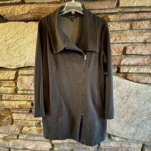Banana Republic Side Zip 3/4 Length Coat
